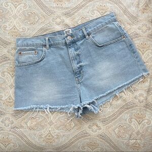 Urban Outfitters Faded Blue Denim Shorts